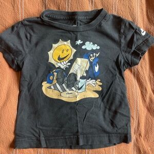 3/ $10 Nike Black Short Sleeve Tee with Graphic Print